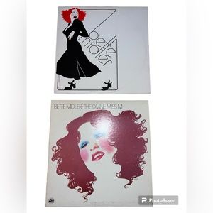 Bette Midler – The Divine Miss M & Bette Midler Records Albums Play Perfectly